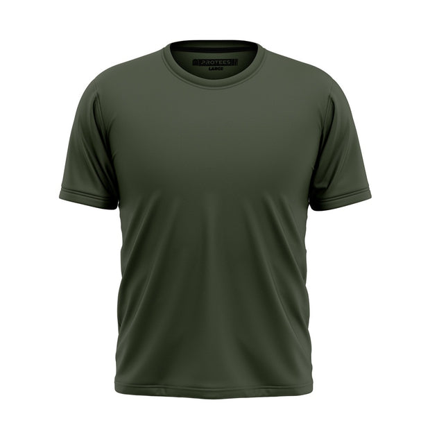ARMY GREEN BASIC TEE
