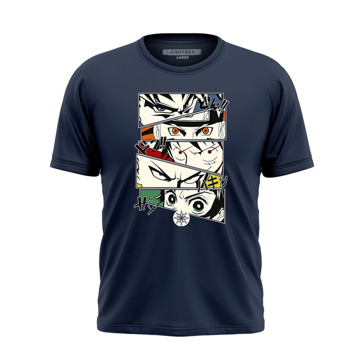 DTF - KAKAROT NARUTO LUFFY SAITAMA TANJIRO TEE DTF013