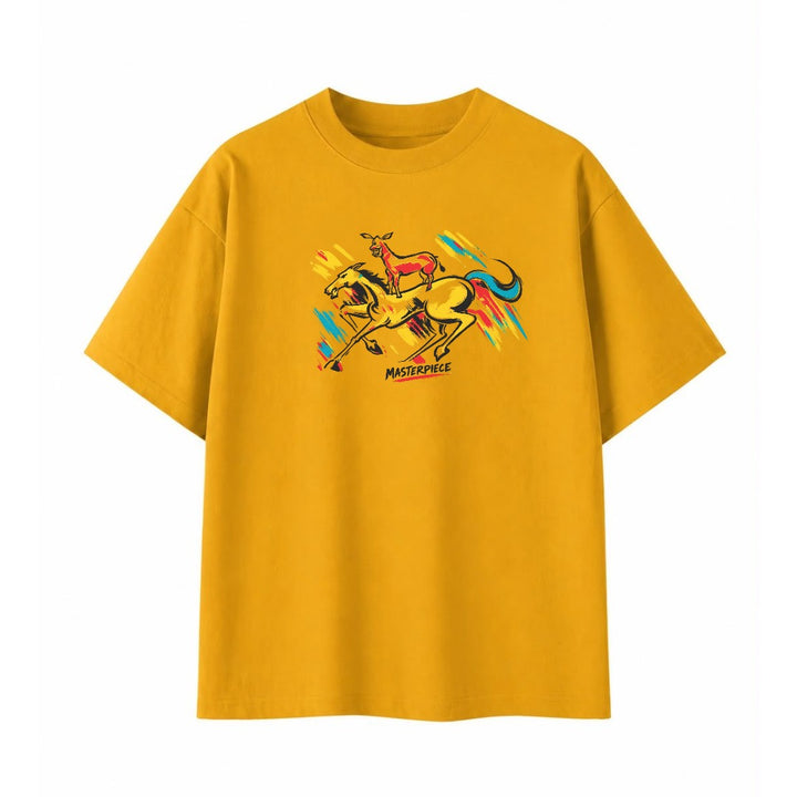 OVERSIZED TEE - MAJNOO BHAI ART