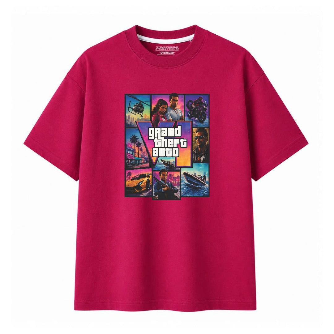 OVERSIZED TEE - GTA VI