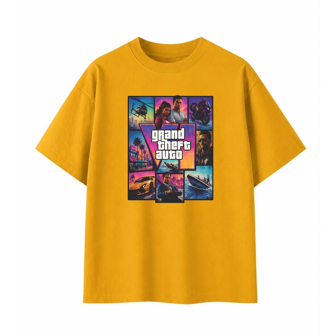 OVERSIZED TEE - GTA VI