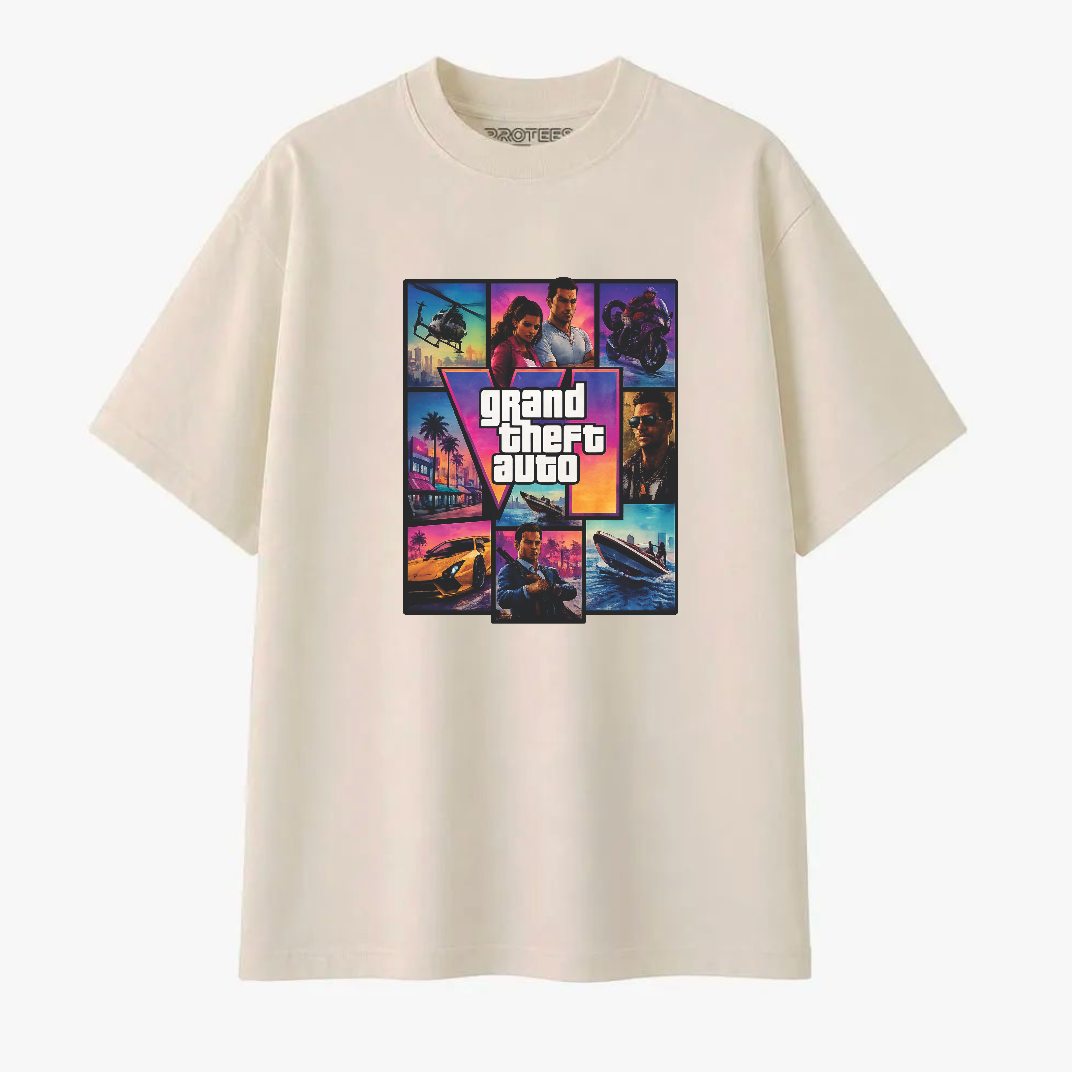 OVERSIZED TEE - GTA VI