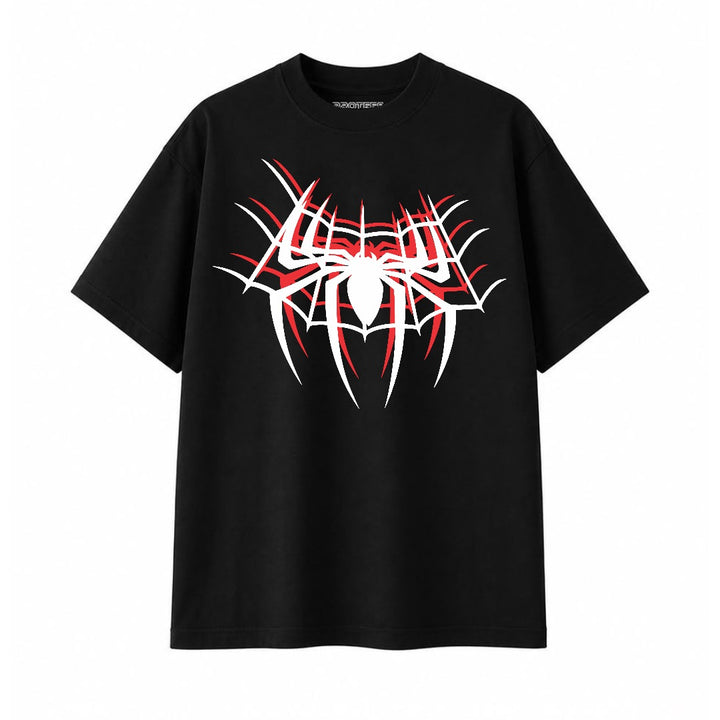 OVERSIZED TEE - DOUBLE SPIDER LOGO