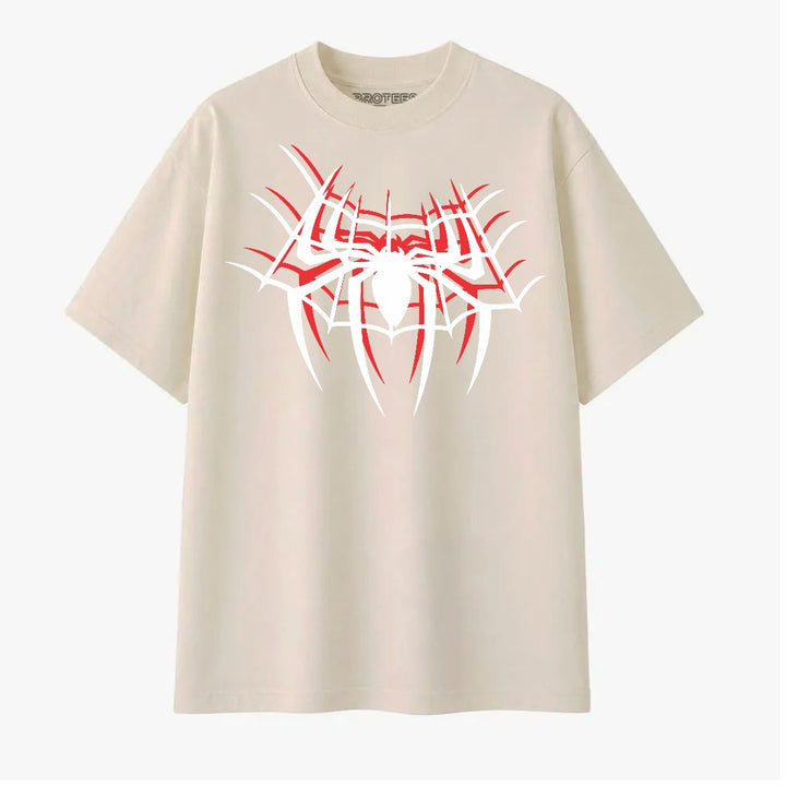 OVERSIZED TEE - DOUBLE SPIDER LOGO