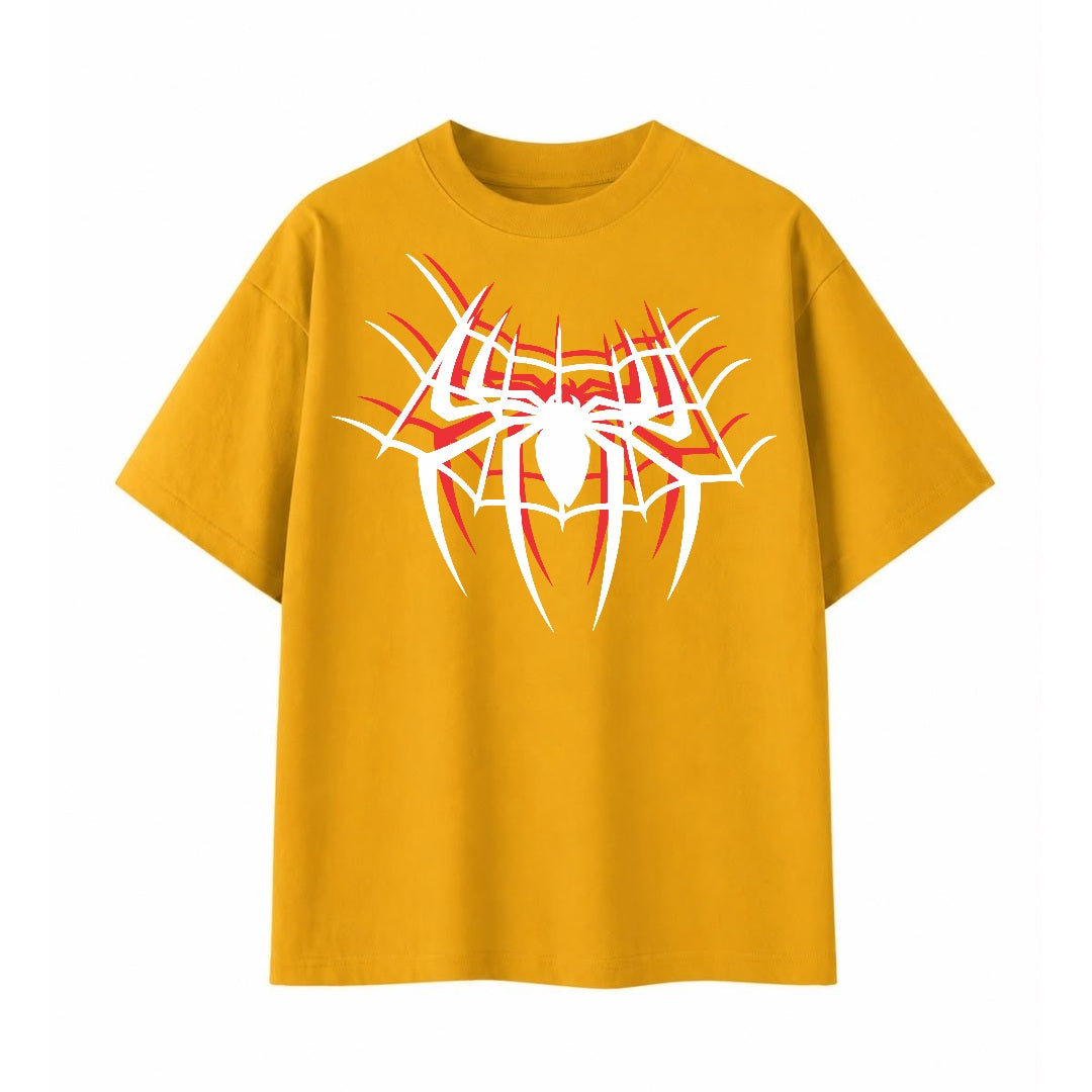 OVERSIZED TEE - DOUBLE SPIDER LOGO
