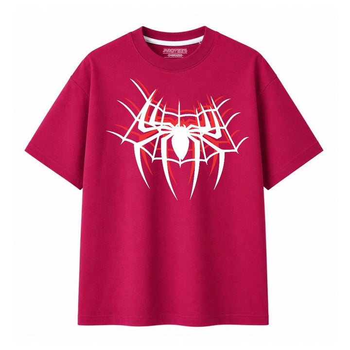 OVERSIZED TEE - DOUBLE SPIDER LOGO