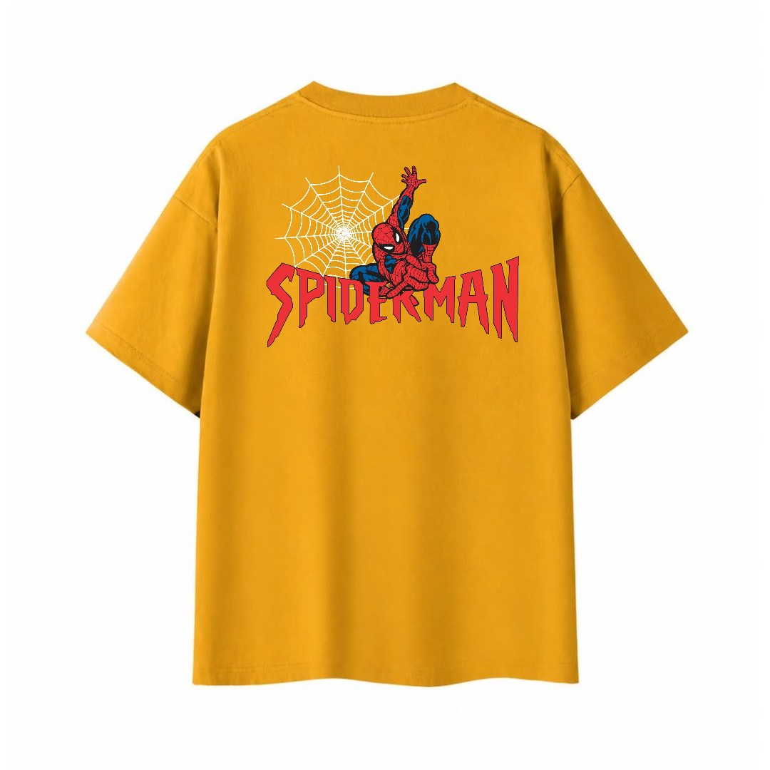 DTF OVERSIZED TEE - CLASSIC SPIDERMAN WEB