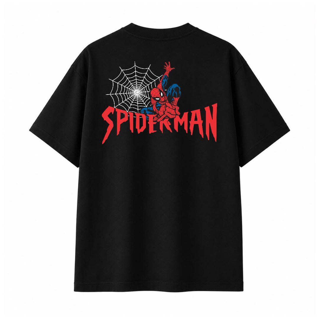 DTF OVERSIZED TEE - CLASSIC SPIDERMAN WEB