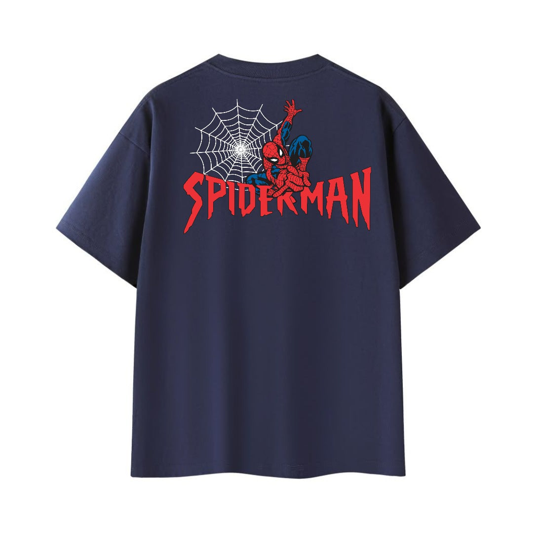 DTF OVERSIZED TEE - CLASSIC SPIDERMAN WEB