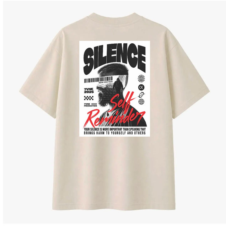 OVERSIZED TEE - SILENCE
