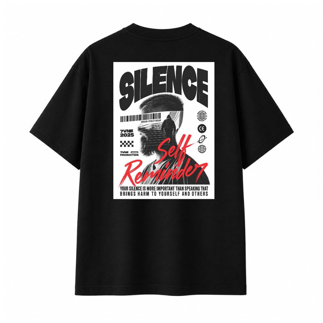 OVERSIZED TEE - SILENCE