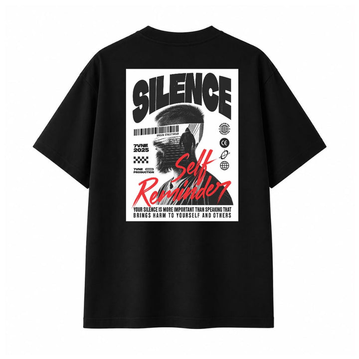 OVERSIZED TEE - SILENCE
