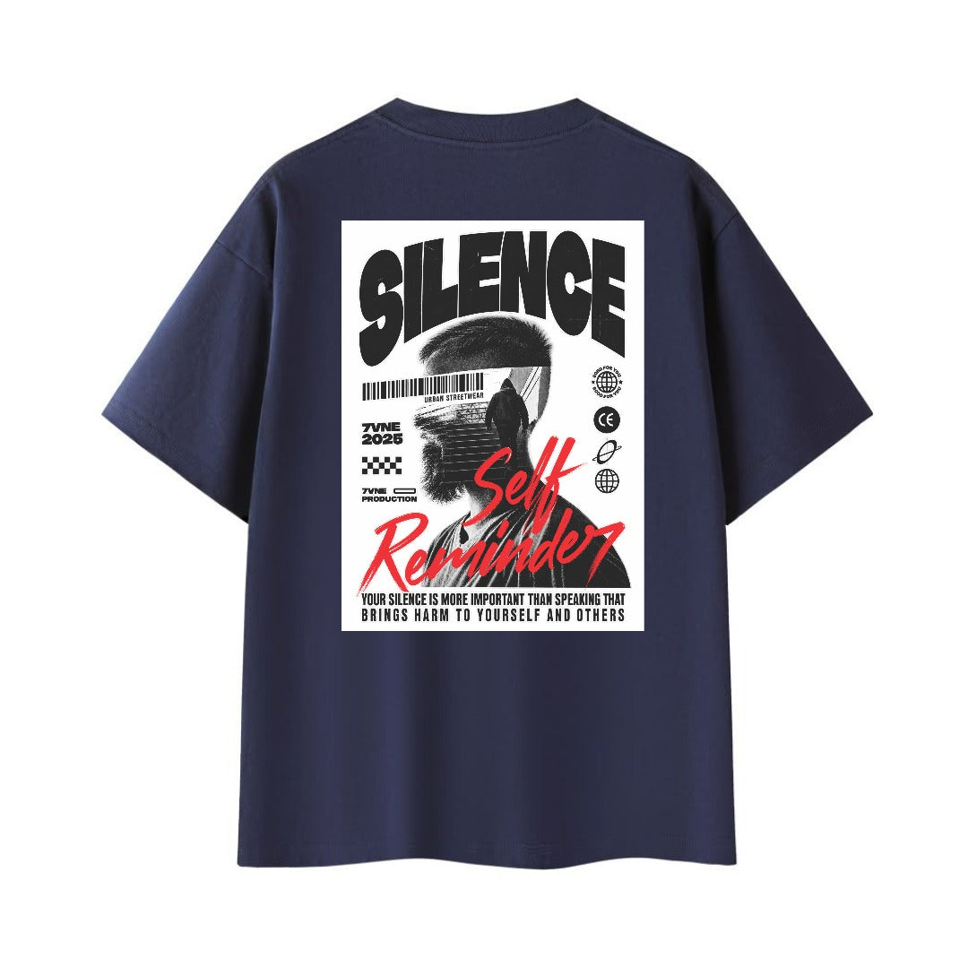 OVERSIZED TEE - SILENCE