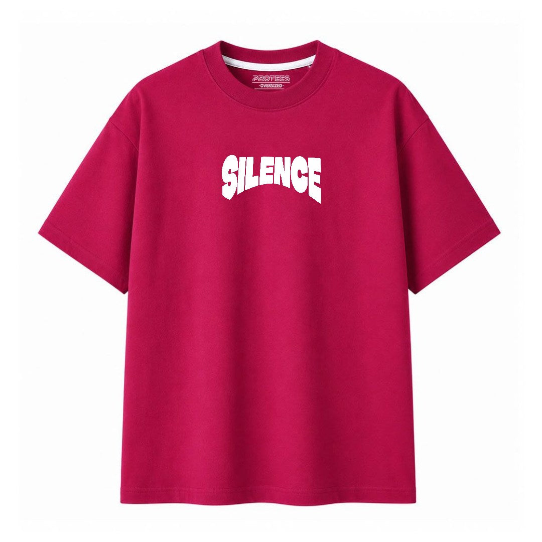 OVERSIZED TEE - SILENCE