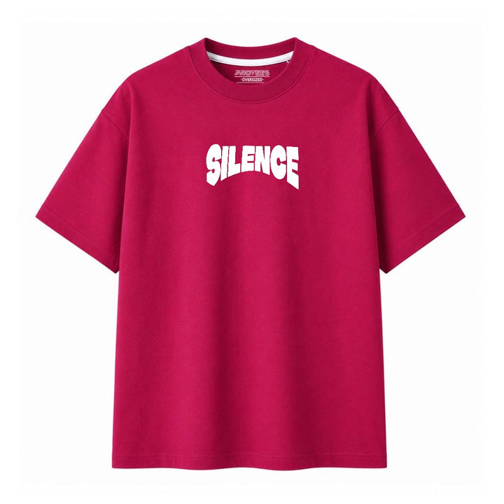 OVERSIZED TEE - SILENCE