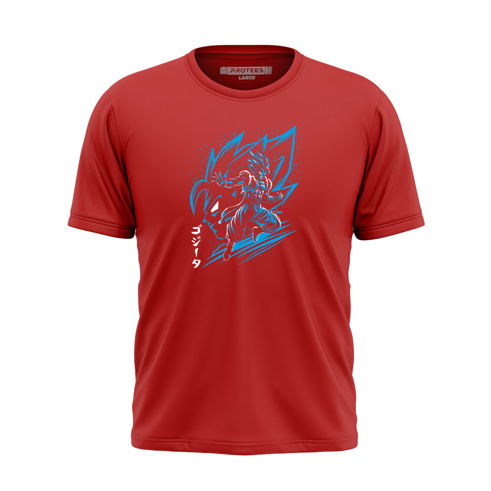 DTF - GOJETA SUPER SAIYAN BLUE TEE DTF050