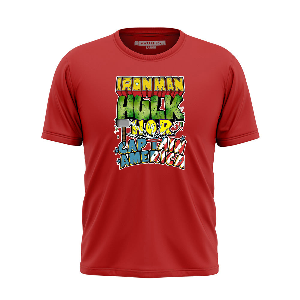 DTF - ALL AVENGER HEROES TEE DTF048