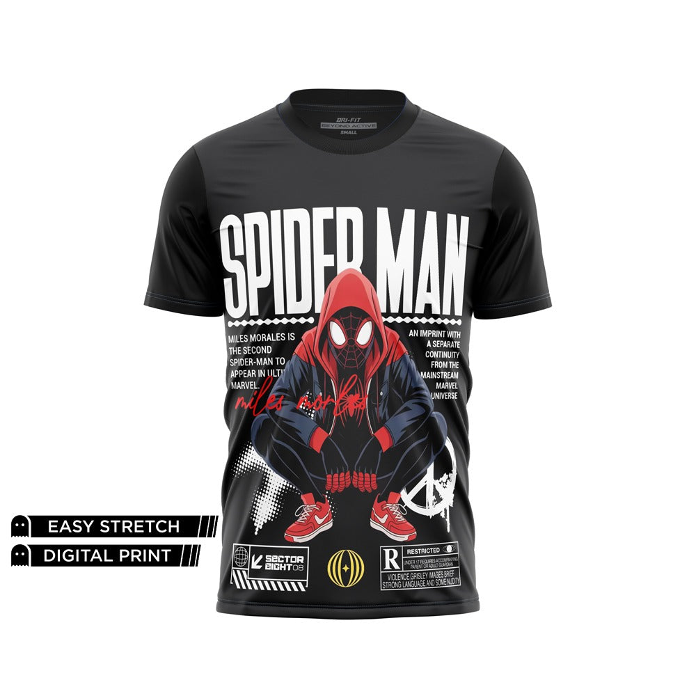 DIGITAL DRY-FIT TEE - SPIDERMAN RESTRICTED