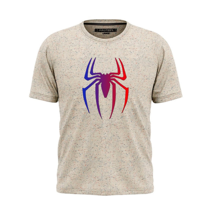 DTF MULTI AZURE SPIDERMAN LOGO TEE DTF0061