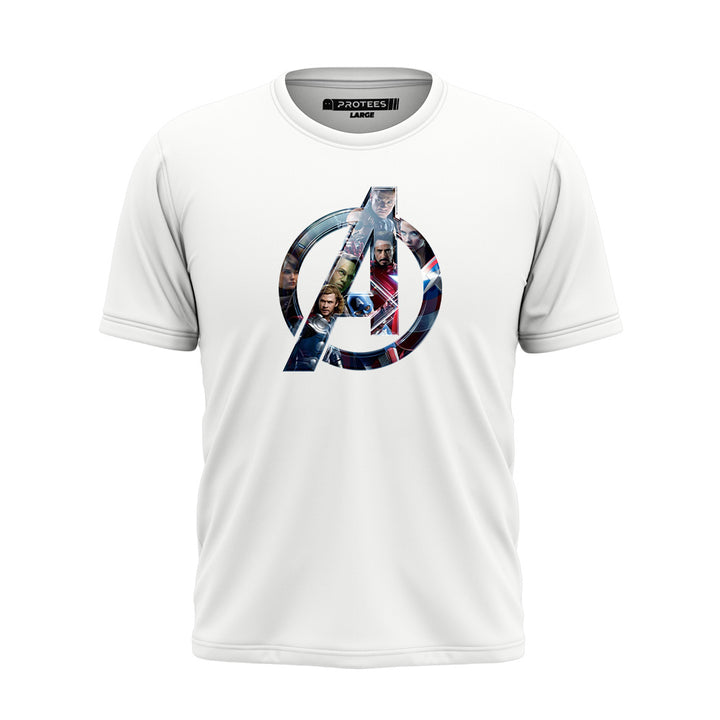 DTF - AVENGERS HEROES LOGO TEE DTF038