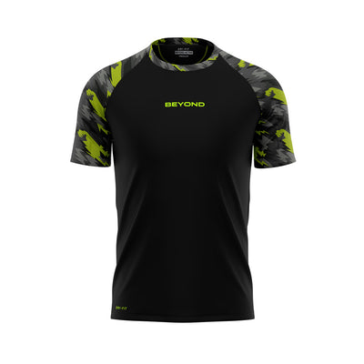 DRY-FIT RAGLAN - BEYOND NEON BLACK CAMO