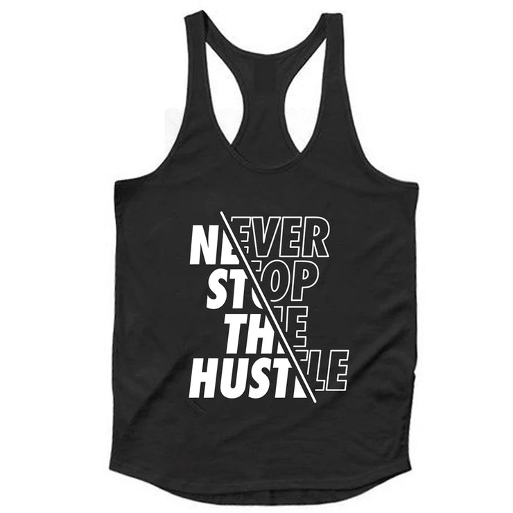 NEVER STOP THE HUSTLE TANKTOP