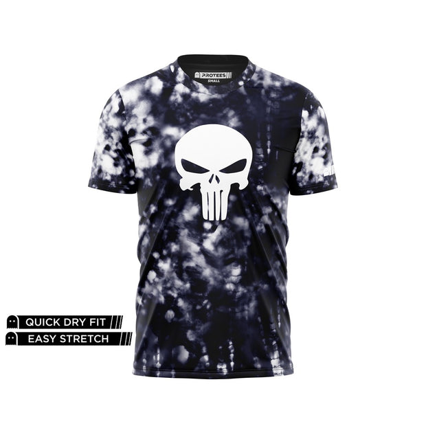 DIGITAL TEE - TIE & DYE PUNISHER DG01021AO