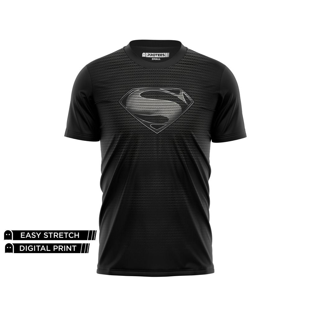 DIGITAL DRY-FIT TEE  - MAN OF STEEL DG01015FP