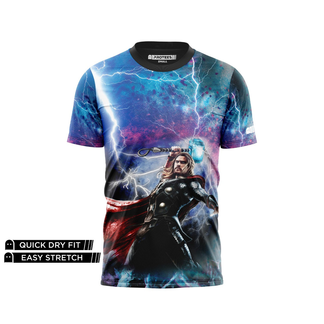 DIGITAL DRY-FIT TEE -THOR THUNDER  DG01019FSP