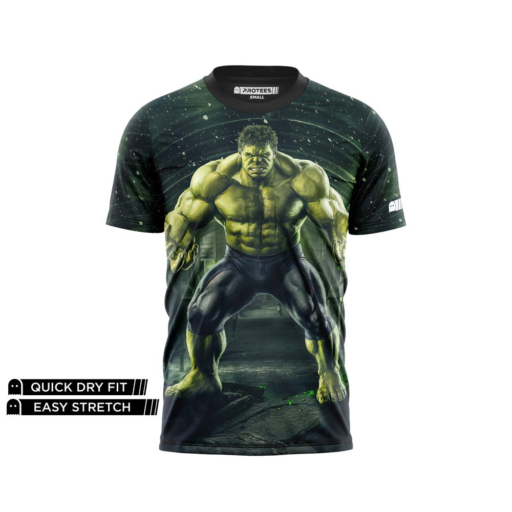 DIGITAL DRY-FIT TEE - HULK DG01025FSP