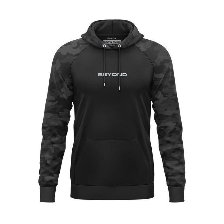 DIGITAL CAMO HOODIE - SMOKE CAMO