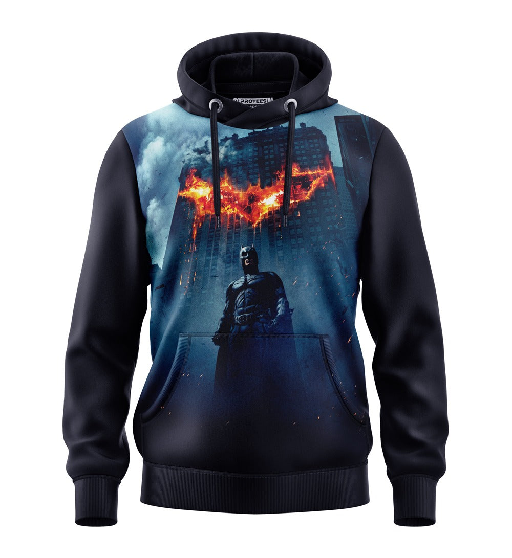DIGITAL BATMAN - POLYESTER FLEECE HOODIE