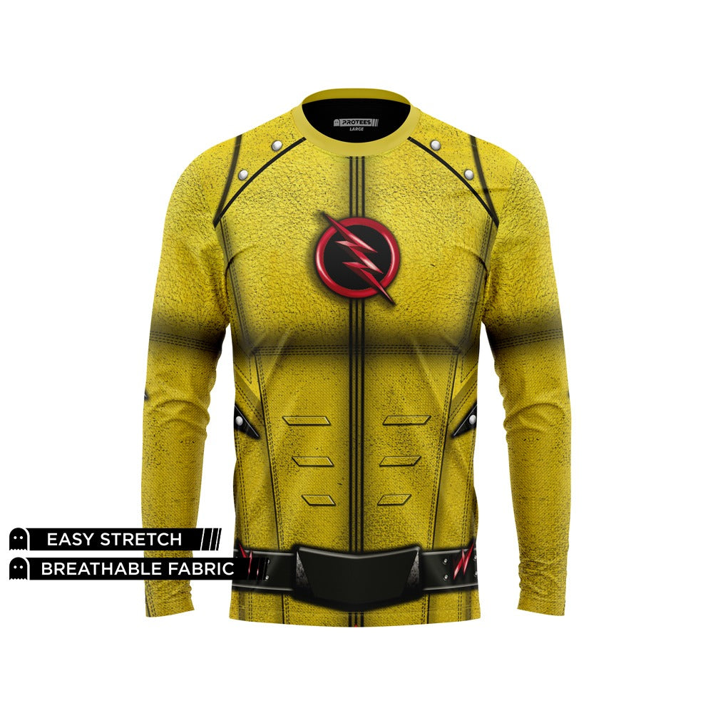 F/S DIGITAL - YELLOW SUIT FLASH  DRY-FIT TEE 20014AO