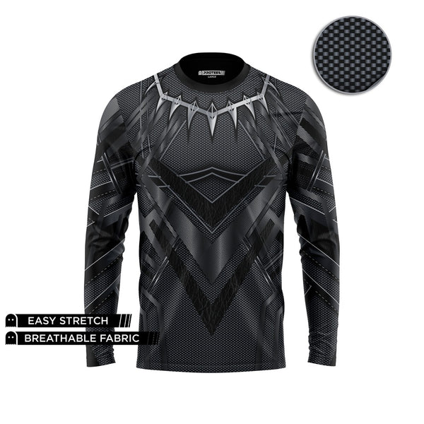 F/S DIGITAL - BLACK PANTHER  DRY-FIT TEE 20018AO