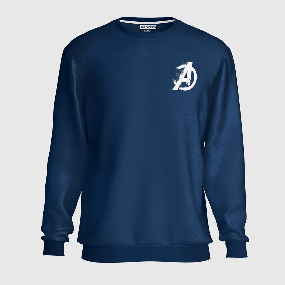DTF - AVENGERS BLUE SWEATSHIRT