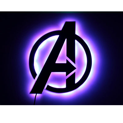 AVENGERS LED LOGO LIGHT.
