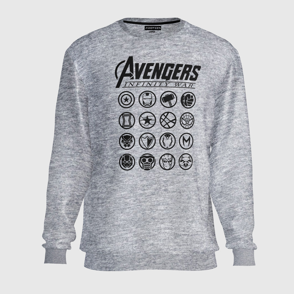DTF - INFINITY WAR LOGOS SWEATSHIRT