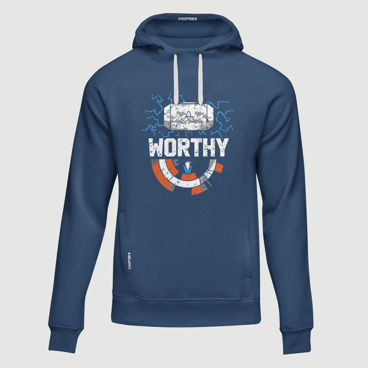 THE CAPTAIN THOR - ULTRA SOFT FLEECE HOODIE ONLY SMALL
