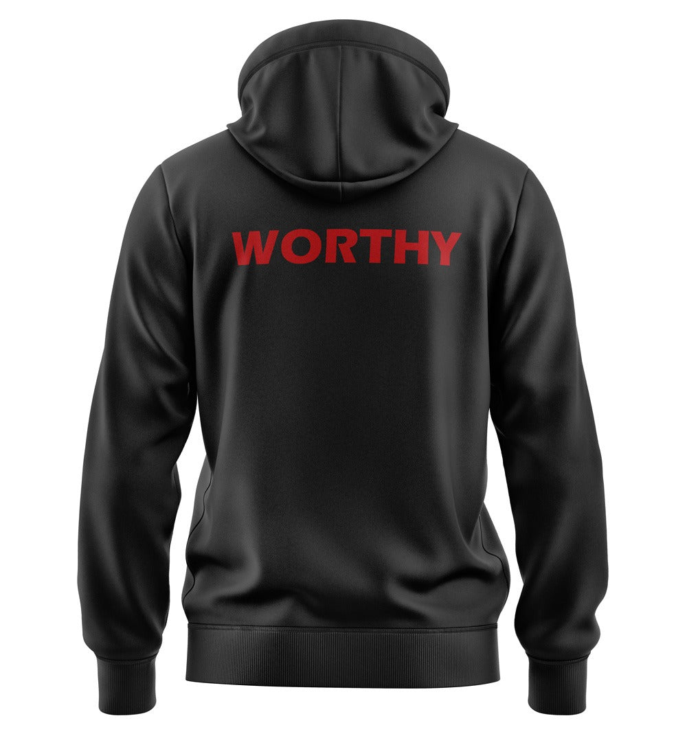 WORTHY  - ULTRA SOFT FLEECE HOODIE