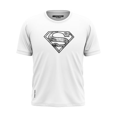 SUPER BLACK & WHITE TEE