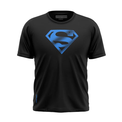 SUPERMAN COBALT LOGO TEE