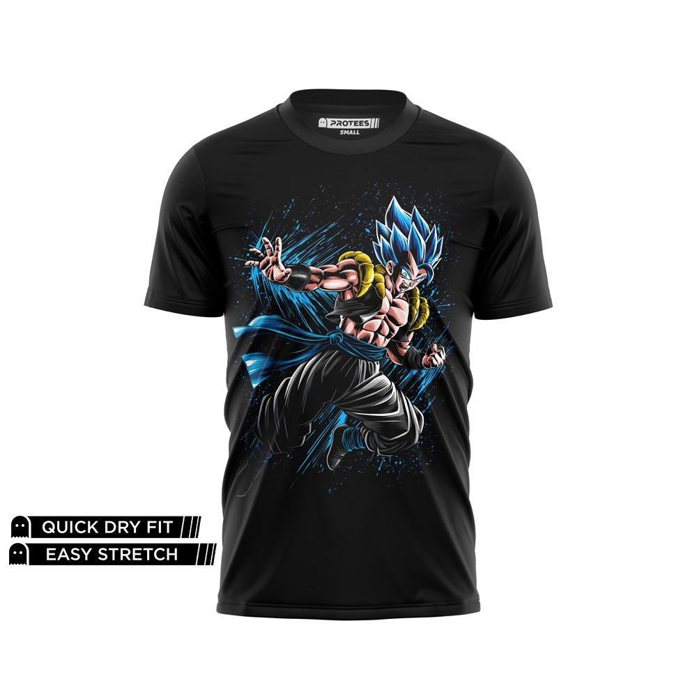 DIGITAL DRY-FIT TEE - SUPER SAIYAN BLUE GOGETA DG01029FP