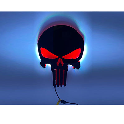 PUNISHER LED LOGO LIGHT.