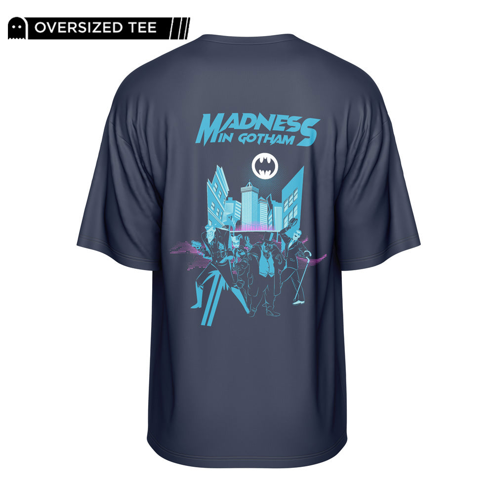 OVERSIZED TEE - MADNESS IN GOTHAM TEE
