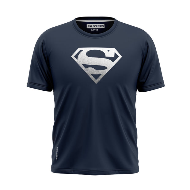 SILVER SUPERMAN TEE