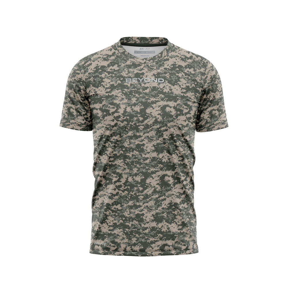 BEYOND M50 CAMO DRY-FIT TEE