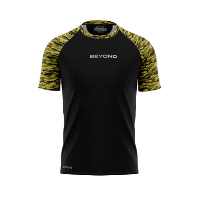 DRY-FIT RAGLAN - BEYOND PUMA BLACK  CAMO